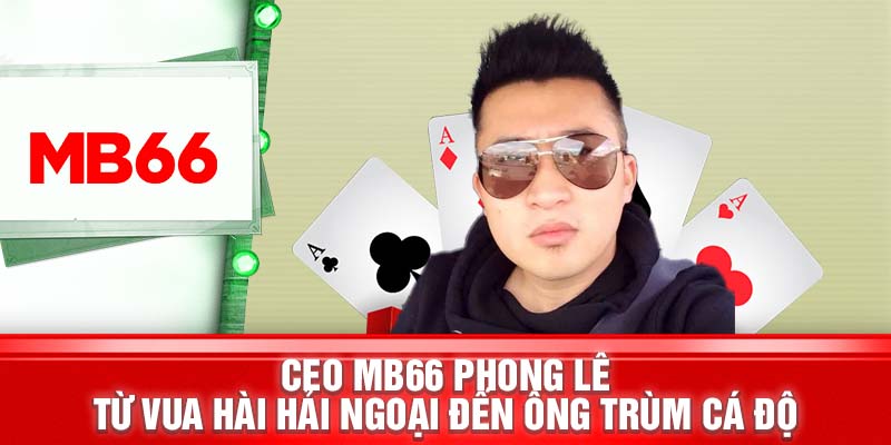 CEO MB66, TÁC GIẢ MB66 PHONG LÊ