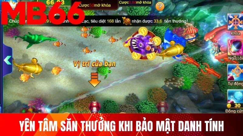 Yên tâm săn thưởng khi bảo mật danh tính