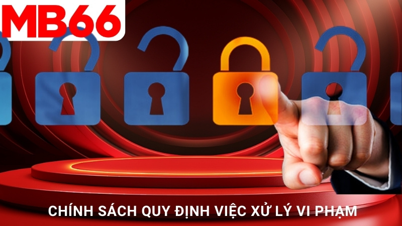 Chính sách quy định việc xử lý hành vi vi phạm