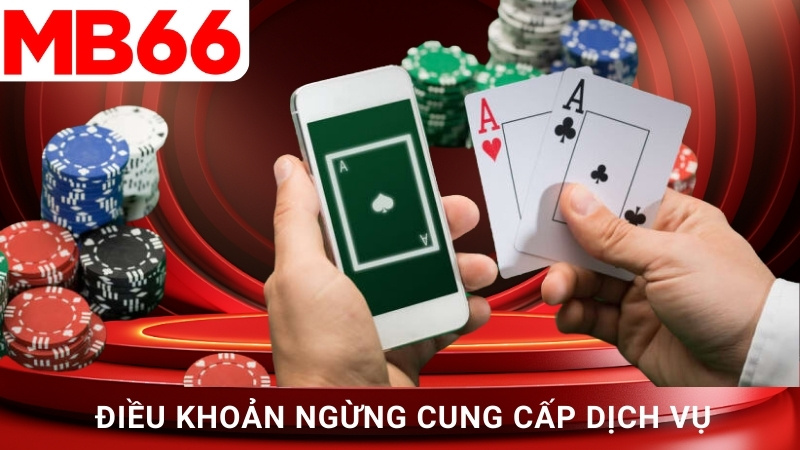 Điều khoản ngừng cung cấp dịch vụ hệ thống MB66