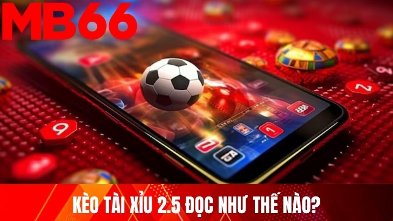 Kèo tài xỉu 2.5 đọc như thế nào?