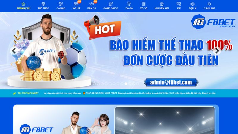 F8BET – cái tên nhất định phải có trong top nhà cái cá độ bóng đá uy tín