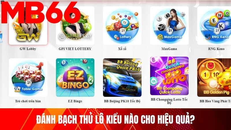 Lô thủ MB66 chia sẻ cách bắt lô bạch thủ