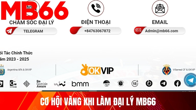 Cơ hội vàng khi làm đại lý MB66