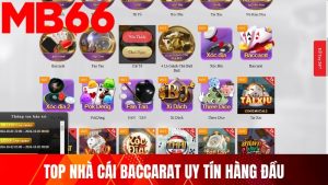 Top 10 nhà cái baccarat uy tín hiện nay