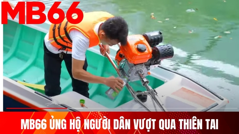 MB66 ủng hộ người dân vượt qua thiên tai